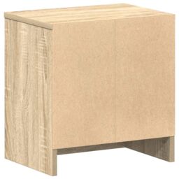 Berkfield Home Bedside Cabinet with Drawer Sonoma Oak 39x28x41 cm in Brown - Size: 39 x 28 x 41 cm - thumbnail 8