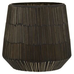 Orsina Gaia Mosaic Small Candle Holder in Gold - thumbnail 1