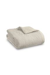 Catherine Lansfield 'Amelia Jacquard' Bedspread in Cream - thumbnail 4