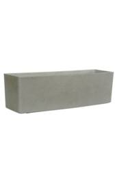KDMD Cement Grey Aged Effect Plastic Trough 80cm - thumbnail 2