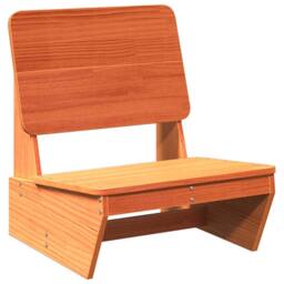 Berkfield Home Garden Chairs 2 pcs Wax Brown 60x64x70.5 cm Solid Wood Pine - thumbnail 3