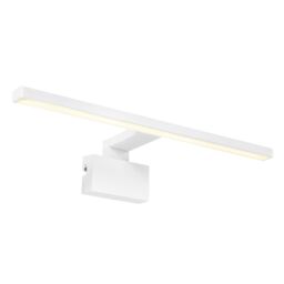 Nordlux Modern Indoor Wall Light White Metal Intergrated LED 25, 000hrs - Mains Powered, IP44 - thumbnail 1