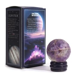 KDMD Ametyst Planet on a Sola Goldstone Stand (JUPITER) in Purple - thumbnail 2