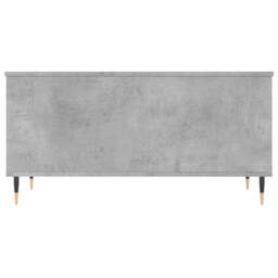 Berkfield Home Modern Coffee Table Concrete Grey 90x44.5x45 cm Engineered Wood - thumbnail 6