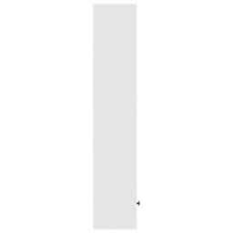 Berkfield Home Durable Bookcase White 31x24x127 cm Engineered Wood - Size: 31 x 24 x 127 cm - thumbnail 5