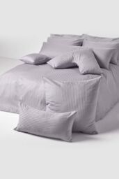 Homescapes Egyptian Cotton Ultrasoft King Size Oxford Pillowcase 330 TC in Grey - thumbnail 5