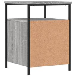 Berkfield Home Bedside Cabinets 2 pcs Grey Sonoma 44x45x60 cm Engineered Wood - Size: 44 x 45 x 60 cm - thumbnail 9