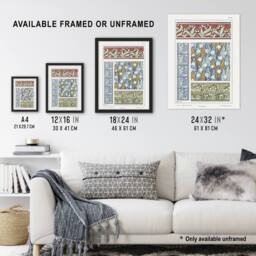 "Artery8 Lily of the Valley Vintage Floral Wall Art Print Verneuil - Size: W18"" x H24""" - thumbnail 3