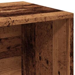 Berkfield Home LP Storage Box Old Wood 69.5x34x36 cm Engineered Wood in Brown - thumbnail 8