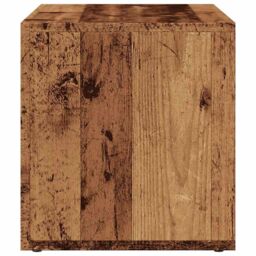 Berkfield Home LP Storage Box Old Wood 69.5x34x36 cm Engineered Wood in Brown - thumbnail 5