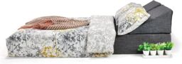Rest Relax Multi-functional Grey Floor Futon Mattress - Size: Double - thumbnail 3