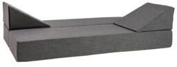 Rest Relax Multi-functional Grey Floor Futon Mattress - Size: Double - thumbnail 2