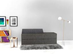 Rest Relax Multi-functional Grey Floor Futon Mattress - Size: Double - thumbnail 5