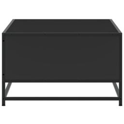 Berkfield Home Coffee Table Black 100x57x35 cm Engineered Wood & Metal - Size: 100 x 57 x 35 cm - thumbnail 6