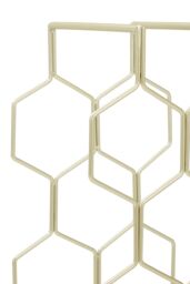 Orsina Yaxi Wine Rack in Gold - thumbnail 4