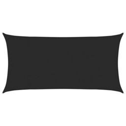Berkfield Home Sunshade Sail 160 g/m ² Black 2.5x4.5 m HDPE - thumbnail 3