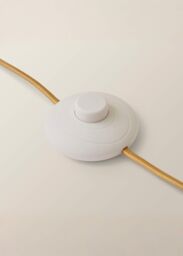 ValueLights Victoria Light Wood Traditional Stem Floor Lamp with Fabric Drum Shade in Natural - thumbnail 5