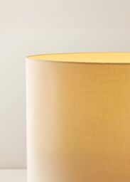 ValueLights Victoria Light Wood Traditional Stem Floor Lamp with Fabric Drum Shade in Natural - thumbnail 4