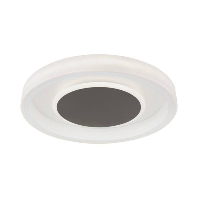 Netlighting Moca Flush 50cm Round 40W LED 4000K 2400lm White Mocha 3yrs Warranty - image 1
