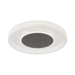 Netlighting Moca Flush 50cm Round 40W LED 4000K 2400lm White Mocha 3yrs Warranty - thumbnail 1