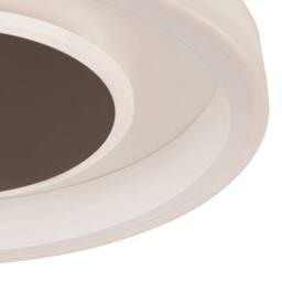 Netlighting Moca Flush 50cm Round 40W LED 4000K 2400lm White Mocha 3yrs Warranty - thumbnail 5