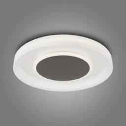 Netlighting Moca Flush 50cm Round 40W LED 4000K 2400lm White Mocha 3yrs Warranty - thumbnail 2