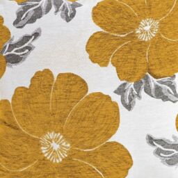 Luxury Living Poppy Chenille Cushions Set of 4 - Luxurious Floral Design, Thick Jacquard Fabric, Easy-Care with Wide Zip - Size: 45 cm x 45 cm - thumbnail 3