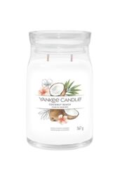Yankee Candle Women's Signature Large Jar Coconut Beach in White - thumbnail 1