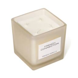 French Connection Square Range Candle French Vanilla 800G (4-Wicks) in Off-White - thumbnail 1