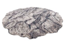 RugsX Tine Rug in Yellow - Size: 195 cm x 195 cm - thumbnail 2