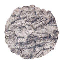 RugsX Tine Rug in Yellow - Size: 195 cm x 195 cm - thumbnail 1