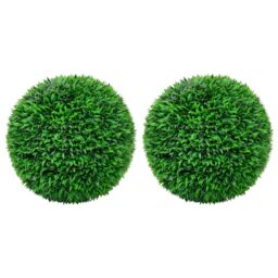 Berkfield Home Artificial Boxwood Balls 2 pcs 55 cm in Green