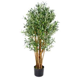 Leaf Artificial 125cm Luxury Olive Tree Premium Range in Green