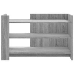 Berkfield Home Durable Coffee Table Grey Sonoma 80x50x50 cm Engineered Wood - Size: 80 x 50 x 50 cm - thumbnail 4