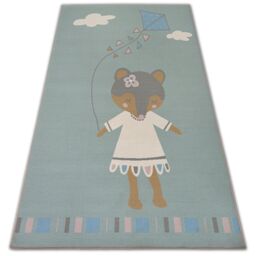 RugsX Loko Rug in Green - Size: 120 cm x 170 cm - thumbnail 1