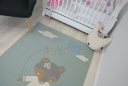 RugsX Loko Rug in Green - Size: 120 cm x 170 cm - thumbnail 3