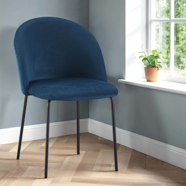 Seconique Boston Dining Chair in Blue - image 1