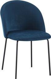 Seconique Boston Dining Chair in Blue - thumbnail 3