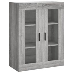 Berkfield Home Highboard Grey Sonoma 69.5x34x180 cm Engineered Wood - thumbnail 5