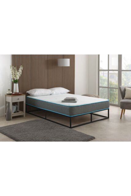 The Foam People Superior Cooling Memory Foam Mattress Cooling Foam Technology in Grey - Size: King - image 1