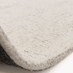 The Rug Shop UK White Modern Easy to clean Hand Made Abstract Area Rug - Size: 200 cm x 290 cm - thumbnail 5