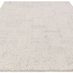 The Rug Shop UK White Modern Easy to clean Hand Made Abstract Area Rug - Size: 200 cm x 290 cm - thumbnail 3