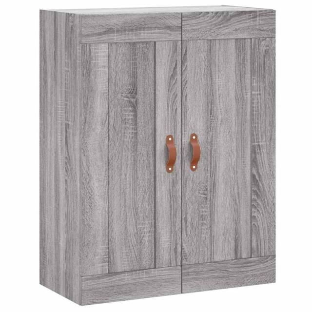 Berkfield Home Wall Mounted Cabinet Grey Sonoma 69.5x34x90 cm Engineered Wood - image 1