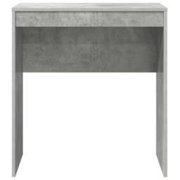 Berkfield Home Modern Computer Desk Concrete grey Particle board with concrete-l - thumbnail 5