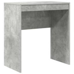 Berkfield Home Modern Computer Desk Concrete grey Particle board with concrete-l - thumbnail 3