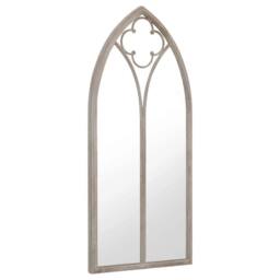 Berkfield Home Mirror Sand 70x30 cm Iron for Indoor Use in Cream