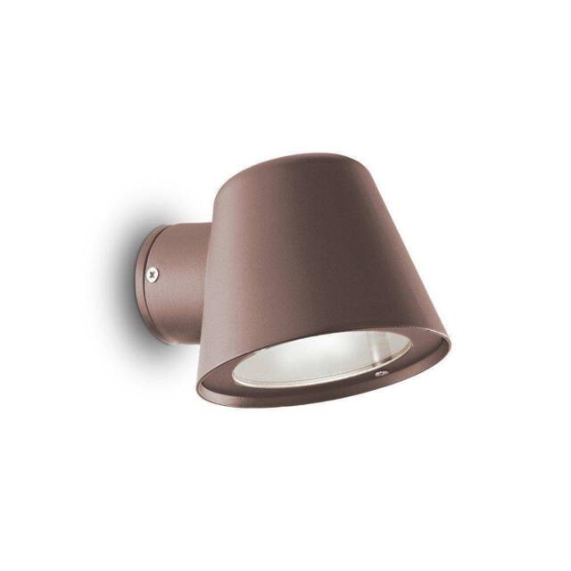 Netlighting Gas Outdoor Wall Downlight Lamp 1 Light Coffee IP43 GU10 in Brown