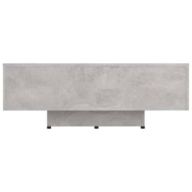 Berkfield Home Modern Coffee Table Concrete Grey 85x55x31 cm Engineered Wood - Size: 85 x 55 x 31 cm - image 1