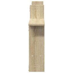 Berkfield Home Wall Shelves 2 pcs Sonoma Oak 50x12x50 cm Engineered Wood in Brown - Size: 50 x 12 x 50 cm - thumbnail 5