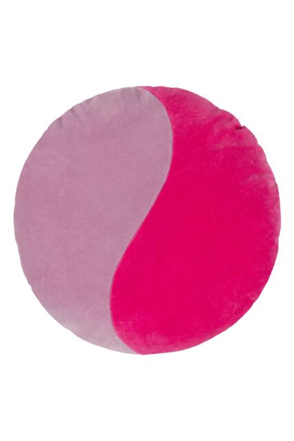 Heya Home Unity 100% Cotton Velvet Ready Filled Cushion in Lilac - Size: 40 cm x 40 cm - image 1